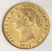 AUSTRALIA 1866 . ONE 1 SOVEREIGN . SYDNEY . GOLD . SLABBED